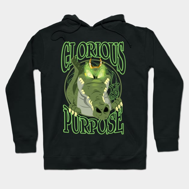 Glorious Purpose Hoodie by CuddleswithCatsArt